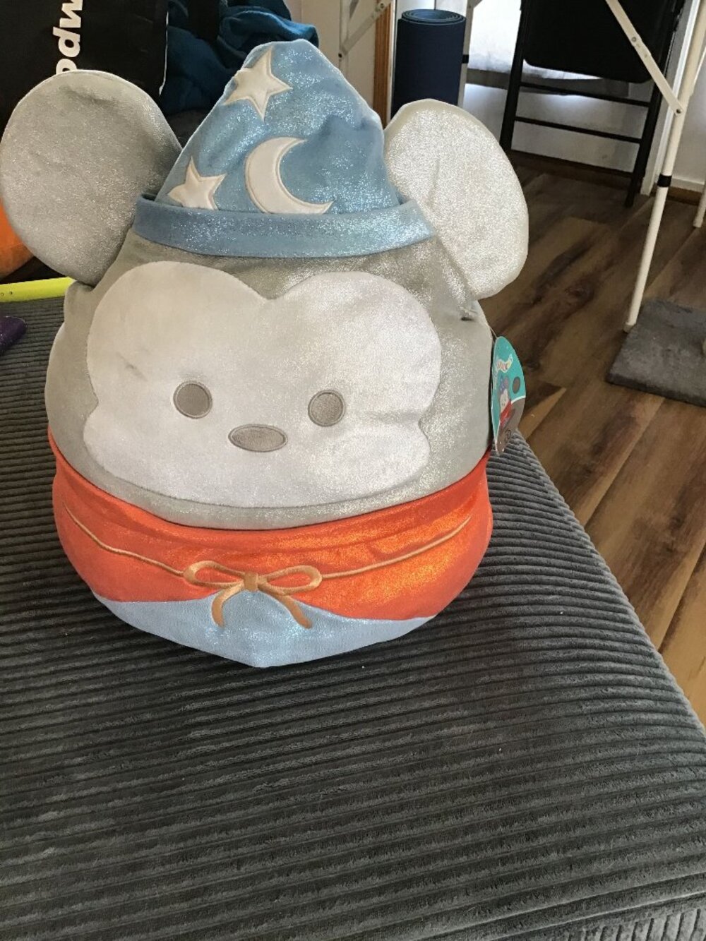 Squishmallows Disney 100 Sorcerer's Apprentice Mickey Plush Stuffed Animal NWT
